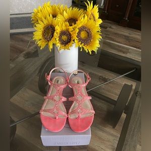 Jennifer Lopez ladies side buckle sandals